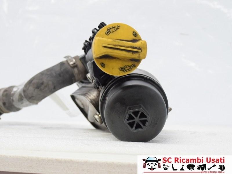 Supporto Filtro Olio Fiat Panda 1.3 Multijet 55197216 - 10046 Supporto Filtro Olio Fiat Panda 1.3 Multijet 55197216 - 10046