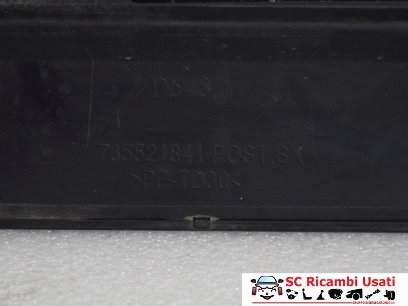 Modanatura Porta Posteriore Sinistra Sx Fiat 500l 735521841 - 10098 Modanatura Porta Posteriore Sinistra Sx Fiat 500l 735521841 - 10098