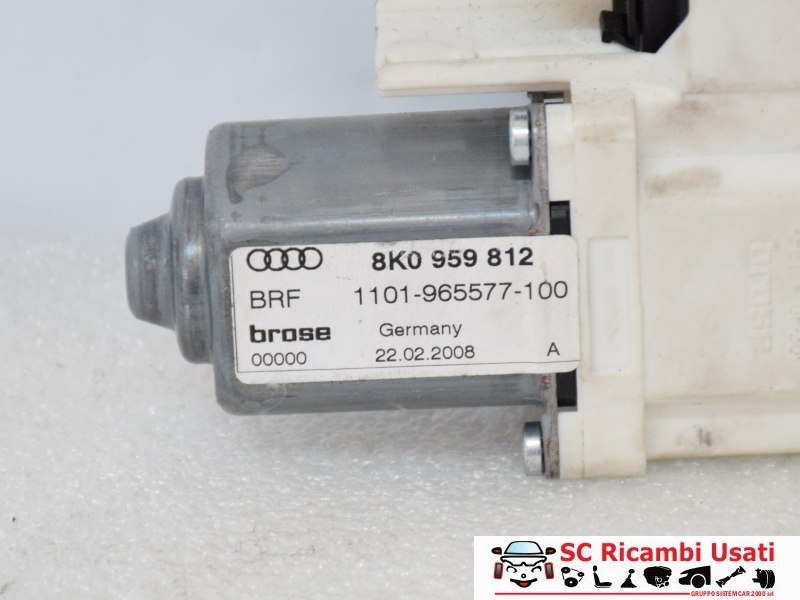 Alzavetro Posteriore Destro Audi A4 B8 8K0959812 - 10124 Alzavetro Posteriore Destro Audi A4 B8 8K0959812 - 10124