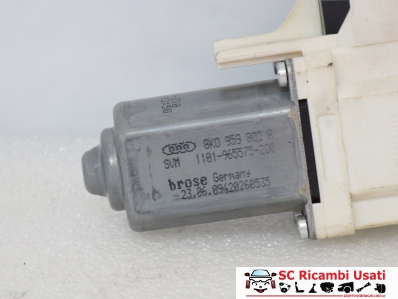 Alzavetro Posteriore Destro Audi A4 B8 8K0959802R - 10129 Alzavetro Posteriore Destro Audi A4 B8 8K0959802R - 10129