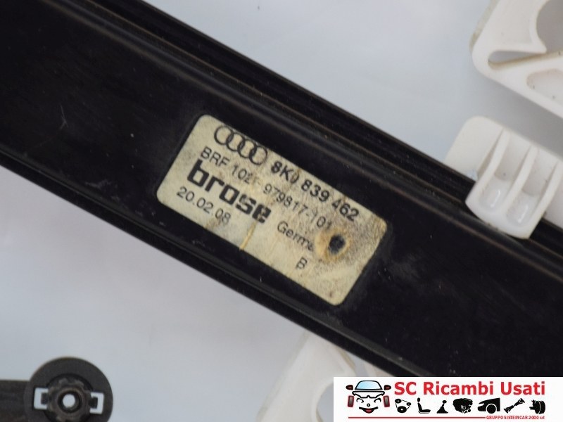 Alzavetro Posteriore Destro Audi A4 B8 8K0839462 - 10132 Alzavetro Posteriore Destro Audi A4 B8 8K0839462 - 10132