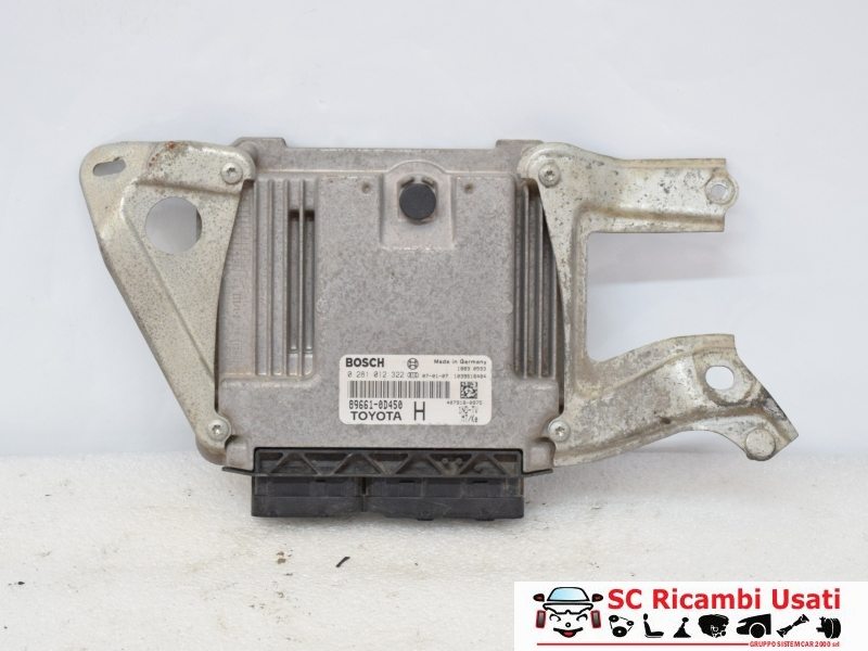 Centralina Motore Toyota Yaris 1.4 D4d 89661-0D450 0281012322 - 10162 Centralina Motore Toyota Yaris 1.4 D4d 89661-0D450 0281012322 - 10162