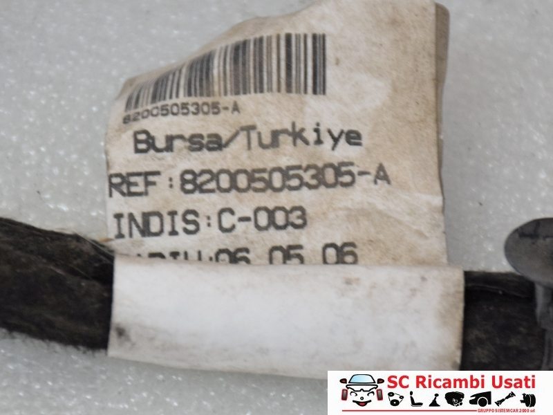 Cablaggio Porta Anteriore Sinistra Renault Clio 3 8200505305 - 10194 Cablaggio Porta Anteriore Sinistra Renault Clio 3 8200505305 - 10194