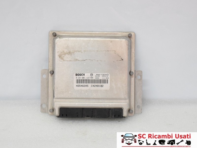 Centralina Motore Fiat Bravo 1.9 Jtd 46546205 0281001928 - 10401 Centralina Motore Fiat Bravo 1.9 Jtd 46546205 0281001928 - 10401
