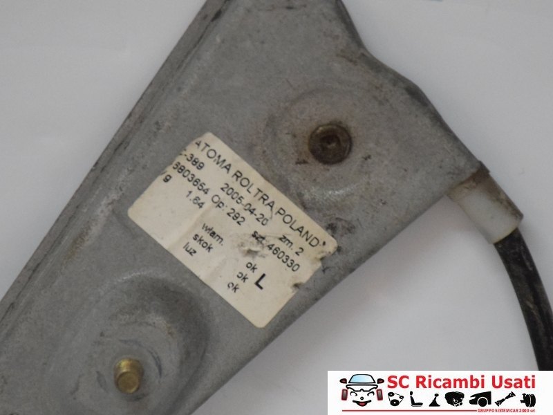 Alzavetro Posteriore Sinistro Sx Fiat Panda 46803654 - 10484 Alzavetro Posteriore Sinistro Sx Fiat Panda 46803654 - 10484