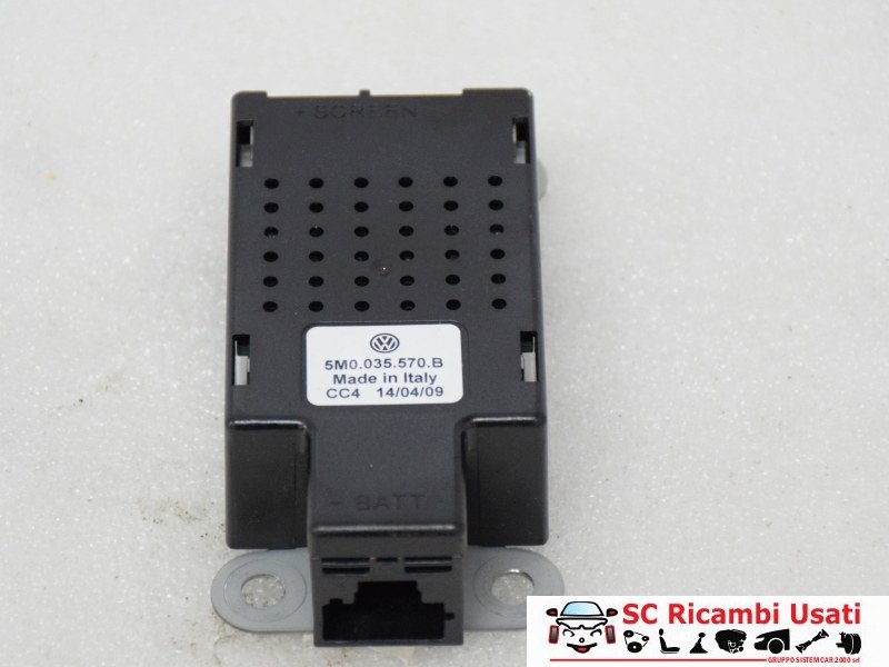 Amplificatore Antenna Volkswagen Golf 6 2009 5M0035570B - 10578