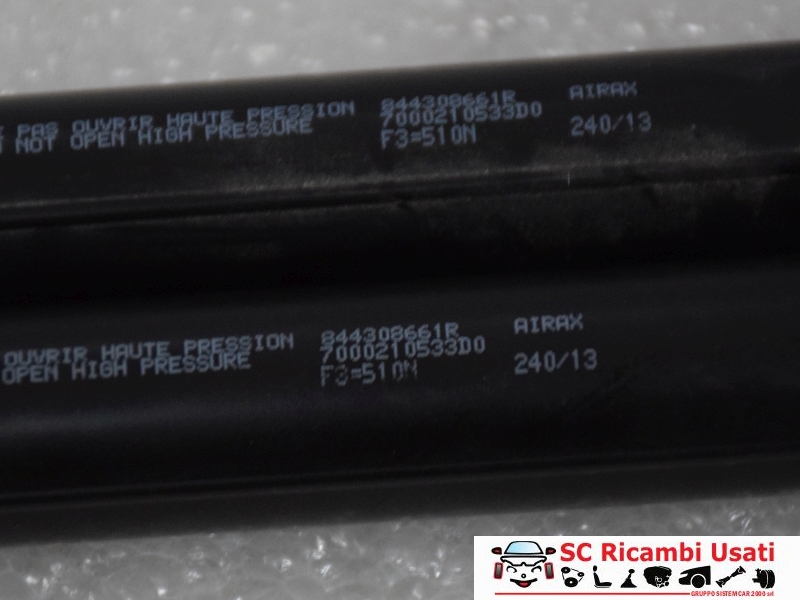 Molle A Gas Portellone Renault Clio 4 844308661R - 10716 Molle A Gas Portellone Renault Clio 4 844308661R - 10716