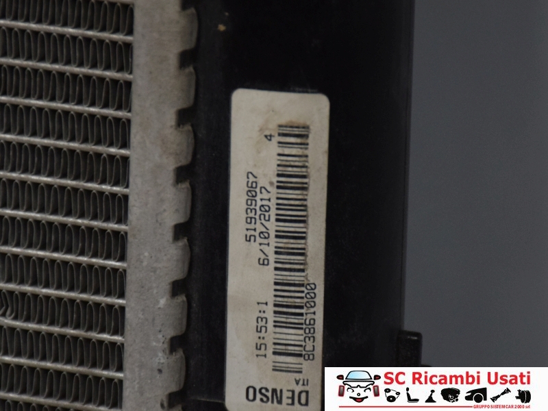 Radiatore Fiat New Panda 1.3 Multijet 51939067 51934156 - 10859 Radiatore Fiat New Panda 1.3 Multijet 51939067 51934156 - 10859