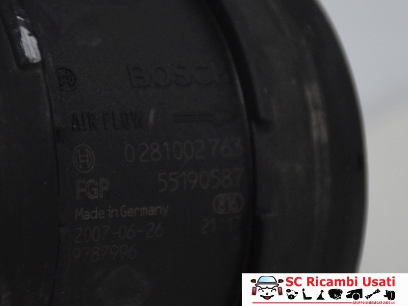 Debimetro Fiat Ducato 2.3 55190587 0281002763 - 11045