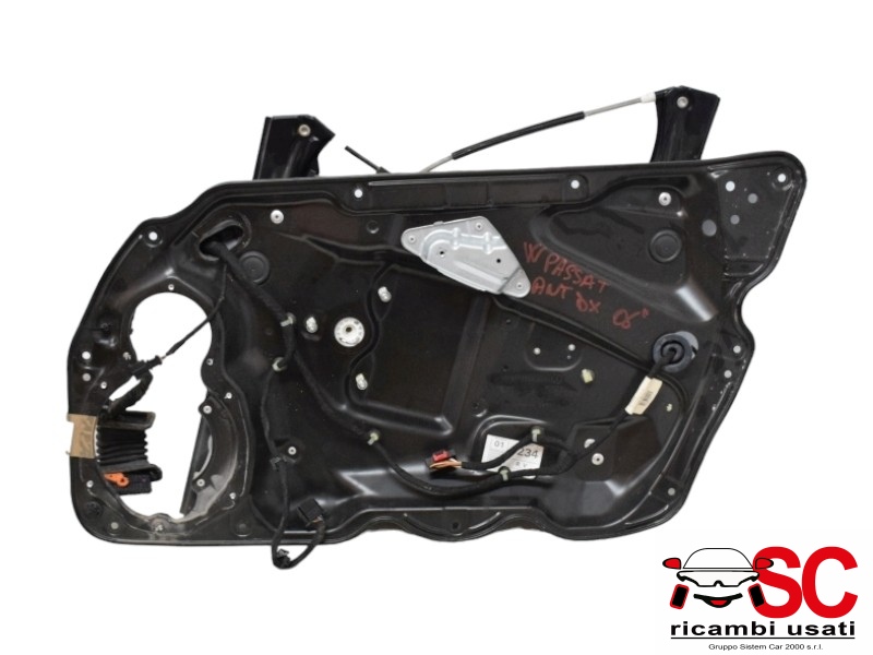 Alzavetro Anteriore Destro Vw Passat 3C1837756G 981220108 - 00142