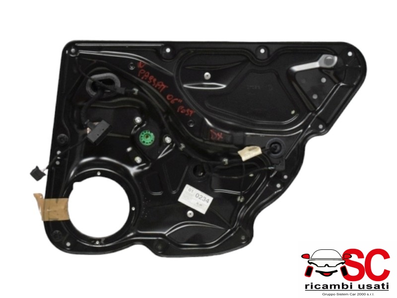 Alzavetro Posteriore Destro Vw Passat 3C4839756H - 00144