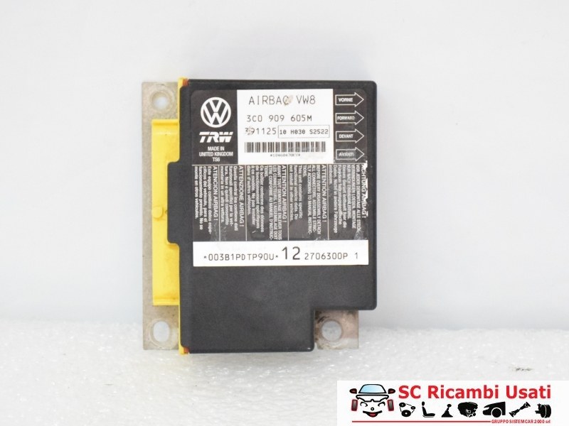 Centralina Airbag Volkswagen Passat 3C0909605 - 00331