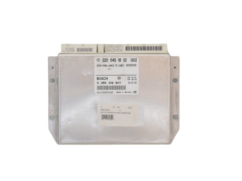Centralina Esp Mercedes Classe E W211 2205451832 0265109607 - 00037