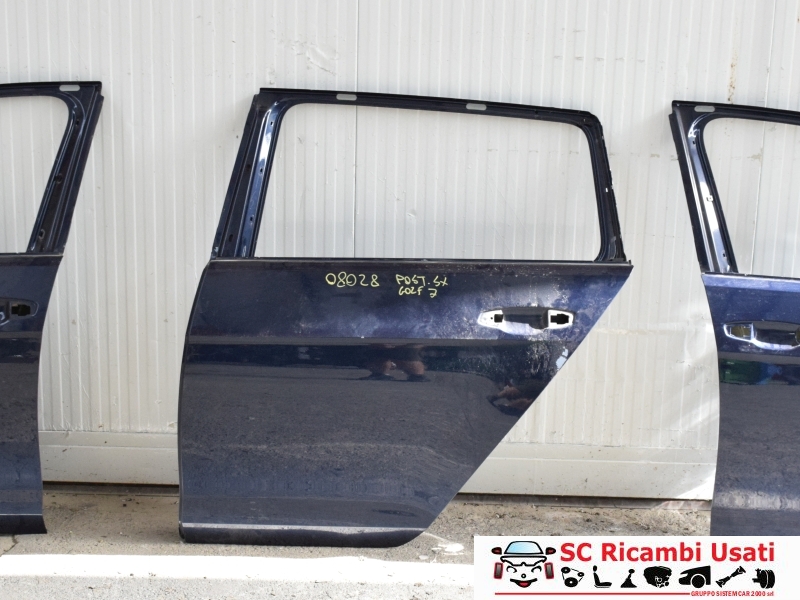 Porta Posteriore Sinistra Sx Vw Golf 7 Variant  - 08028
