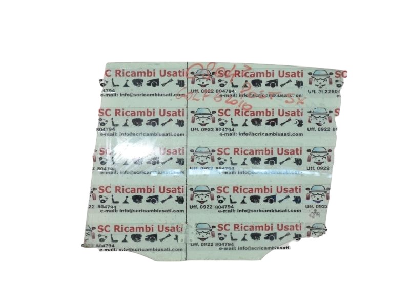 Vetro Posteriore Sinistro Vw Golf 6 - 08042 Vetro Posteriore Sinistro Vw Golf 6 - 08042