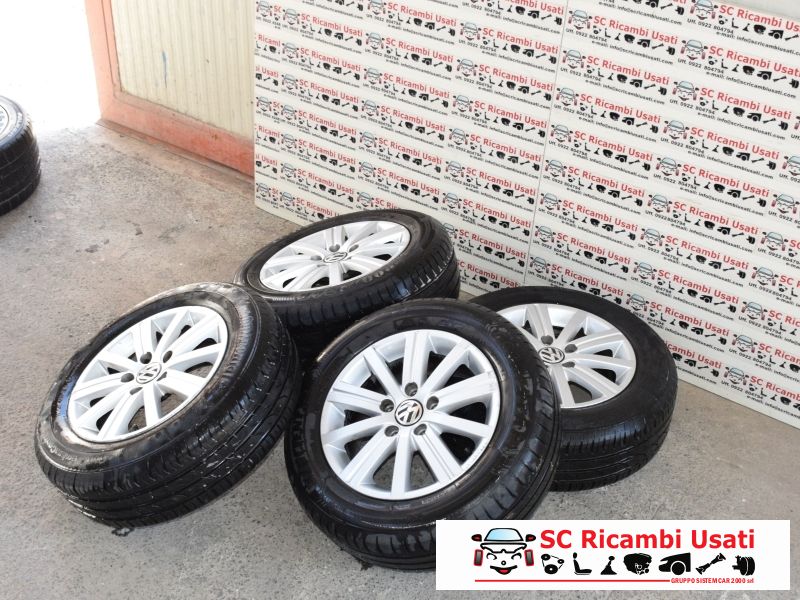 Cerchi In Lega 15 Golf 6 5K0601025J - 08061 Cerchi In Lega 15 Golf 6 5K0601025J - 08061