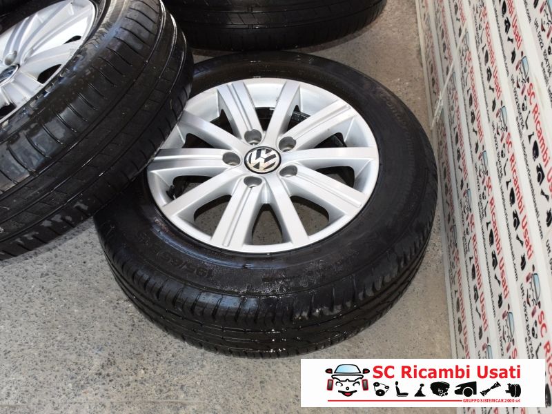 Cerchi In Lega 15 Golf 6 5K0601025J - 08061 Cerchi In Lega 15 Golf 6 5K0601025J - 08061