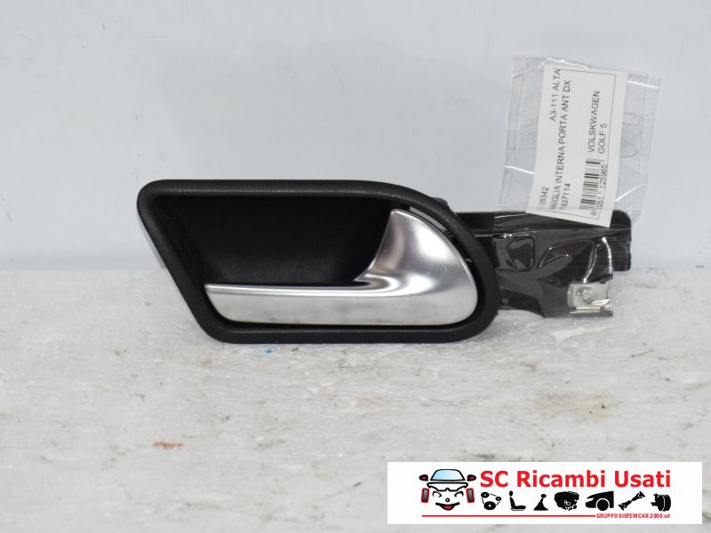 Maniglia Interna Anteriore Destra Vw Golf 5 1K1837114B - 08342 Maniglia Interna Anteriore Destra Vw Golf 5 1K1837114B - 08342