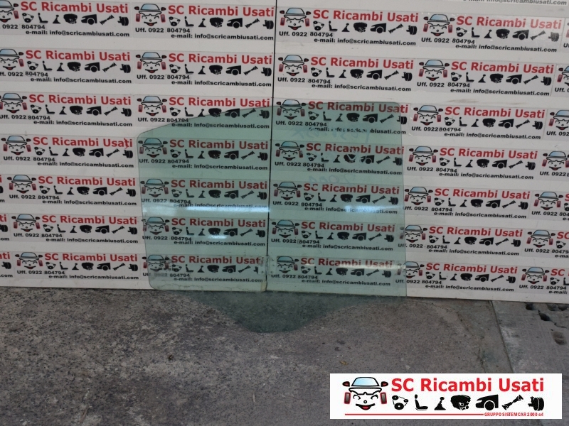 Vetro Scendente Posteriore Dx Mercedes Classe E  - 08373