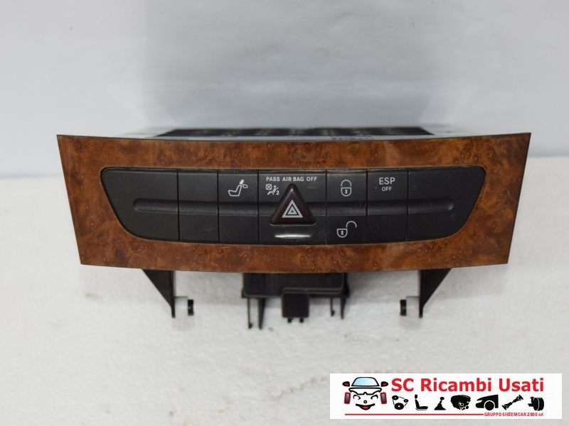 Pulsantiera Cantrale Mercedes Classe E W211 A2116800552 - 08394 Pulsantiera Cantrale Mercedes Classe E W211 A2116800552 - 08394