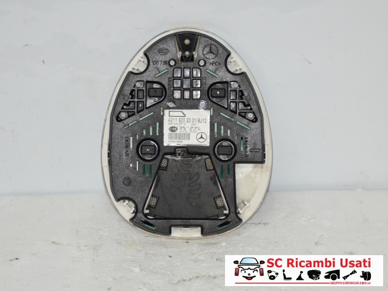 Plafoniera Mercedes Classe E W211 A2118202001 - 08402 Plafoniera Mercedes Classe E W211 A2118202001 - 08402