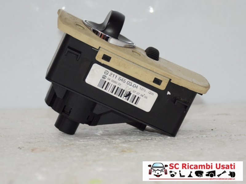 Comando Luci Mercedes Classe E W211 A2115450304 - 08427 Comando Luci Mercedes Classe E W211 A2115450304 - 08427