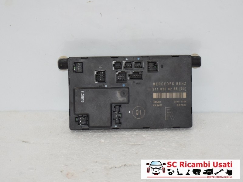 Centralina Porta Anteriore Dx Mercedes Classe E A2118208285 - 08444 Centralina Porta Anteriore Dx Mercedes Classe E A2118208285 - 08444