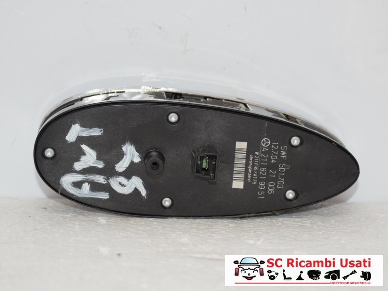 Pulsantiera Alzavetro Anteriore Sx Mercedes E W211 A2118219951 - 08471 Pulsantiera Alzavetro Anteriore Sx Mercedes E W211 A2118219951 - 08471