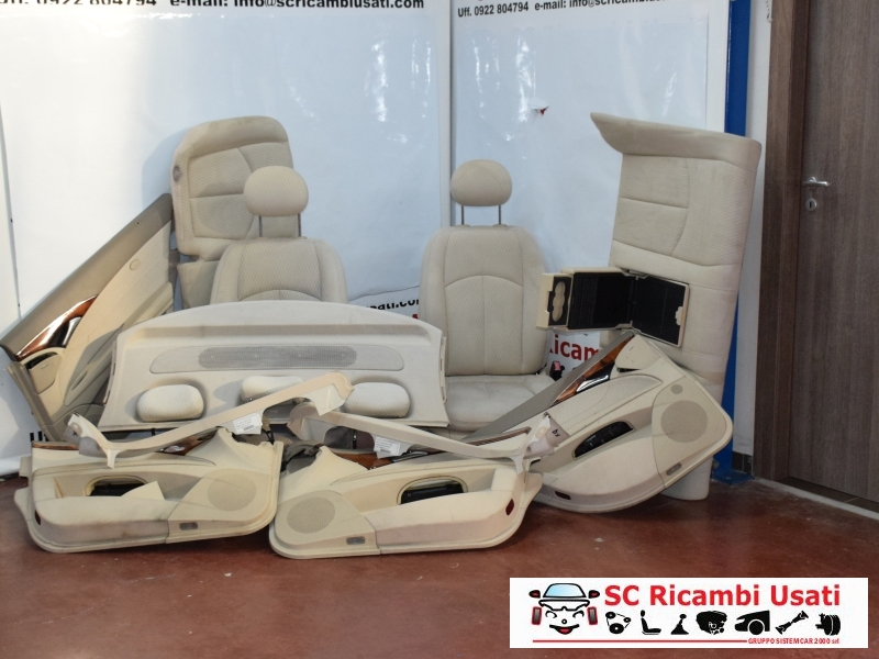 SEDILI ANTERIORI E POSTERIORI MERCEDES CLASSE E SEDILI ANTERIORI E POSTERIORI MERCEDES CLASSE E