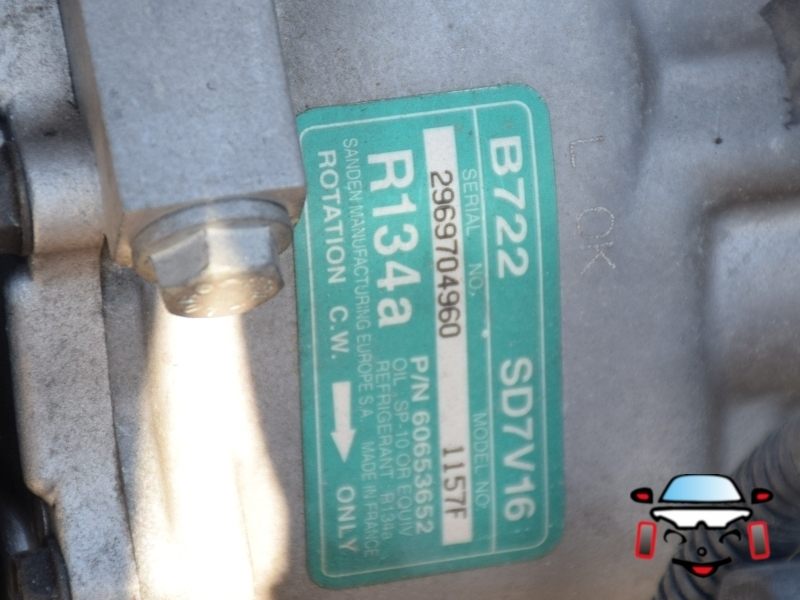 Compressore Clima Fiat Coupe 16v 60653652 60629417 - 08571 Compressore Clima Fiat Coupe 16v 60653652 60629417 - 08571