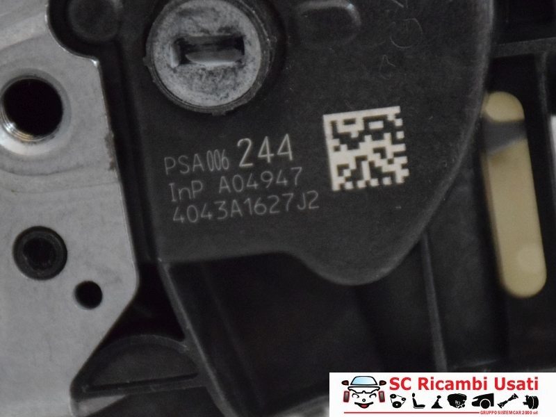 Serratura Anteriore Sinistra Citroen C3 9800624480 - 09144 Serratura Anteriore Sinistra Citroen C3 9800624480 - 09144