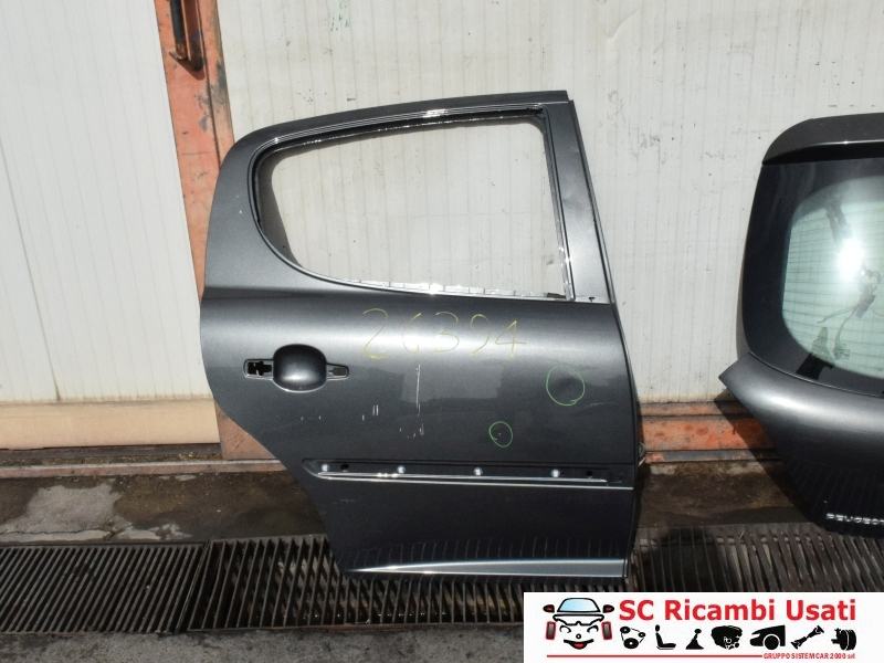 Porta Posteriore Destra Peugeot 207 9008S6 - 09178 Porta Posteriore Destra Peugeot 207 9008S6 - 09178