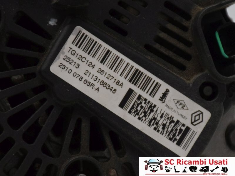 Alternatore Renault Clio 4 1.5 Dci 231007865R - 09305 Alternatore Renault Clio 4 1.5 Dci 231007865R - 09305