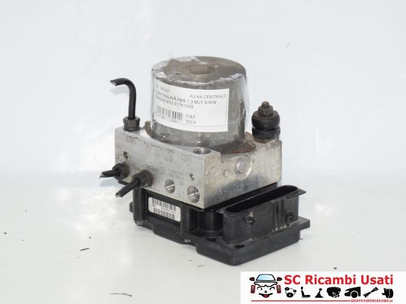 Centralina Abs Fiat Idea 0265231672 51761005 - 09582 Centralina Abs Fiat Idea 0265231672 51761005 - 09582