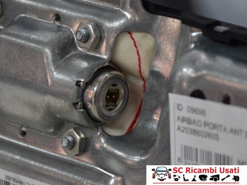 Airbag Porta Anteriore Dx Mercedes Classe C W203 A2038602605 - 09696 Airbag Porta Anteriore Dx Mercedes Classe C W203 A2038602605 - 09696