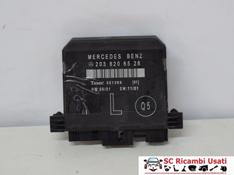 Centralina Porta Posteriore Sx Mercedes Classe C A2038206526 - 09717 Centralina Porta Posteriore Sx Mercedes Classe C A2038206526 - 09717
