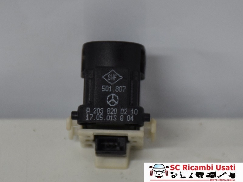 Pulsante Alzavetro Posteriore Sx Mercedes Classe C A2038200210 - 09724 Pulsante Alzavetro Posteriore Sx Mercedes Classe C A2038200210 - 09724