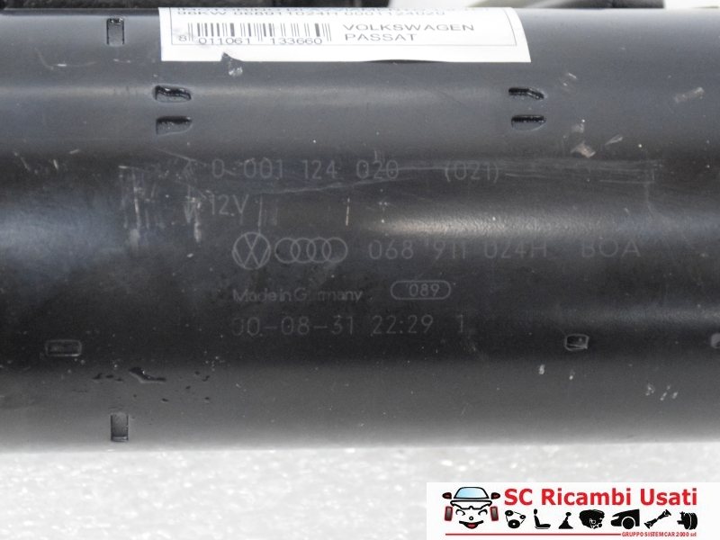 Motorino Avviamento Volkswagen Passat 1.9 Tdi 068911024H 0001124020 - 09864 Motorino Avviamento Volkswagen Passat 1.9 Tdi 068911024H 0001124020 - 09864