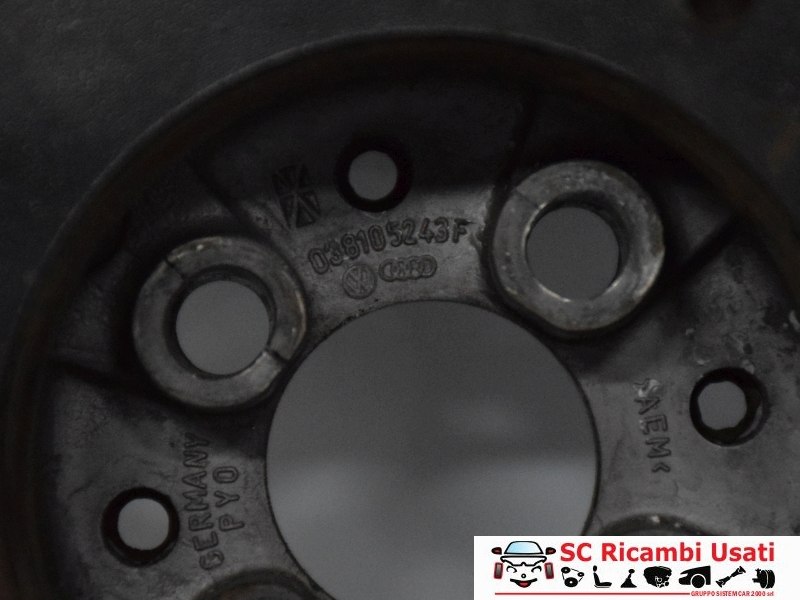 Puleggia Motore Vw Passat 1.9 Tdi 038105243F - 09873 Puleggia Motore Vw Passat 1.9 Tdi 038105243F - 09873