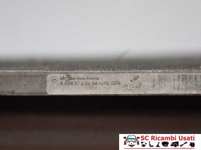 Radiatore Clima Mercedes Glc 250d A0995000454 - 09894 Radiatore Clima Mercedes Glc 250d A0995000454 - 09894