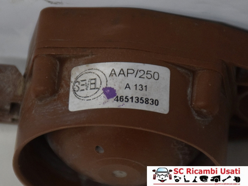 CICALINO ACUSTICO SENSORI DI PARCHEGGIO FIAT Ducato 5° Serie 465135830 (06>14)