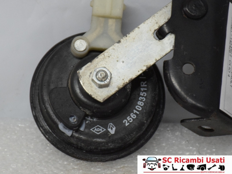 AVVISATORE ACUSTICO CLACSON RENAULT Clio Serie IV 256108351R (12>19)