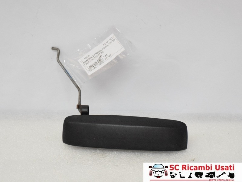 MANIGLIA ESTERNA ANTERIORE DESTRA FIAT Panda 2° Serie 735371234 (03>10)