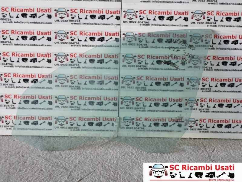 VETRO SCENDENTE ANTERIORE SINISTRO MERCEDES Classe E Berlina W211 (02>07)
