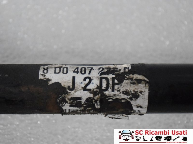 SEMIASSE ANTERIORE DESTRO VOLKSWAGEN Passat Berlina 3° Serie 8D0407472DF (00>05)