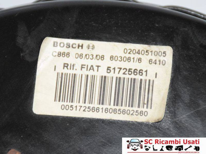 51725661 51725661 SERVOFRENO FIAT Idea 2° Serie diesel