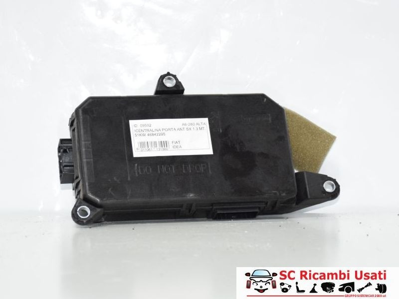 CENTRALINA PORTA SX GUIDA FIAT Idea 2° Serie 46842295 (05>08)