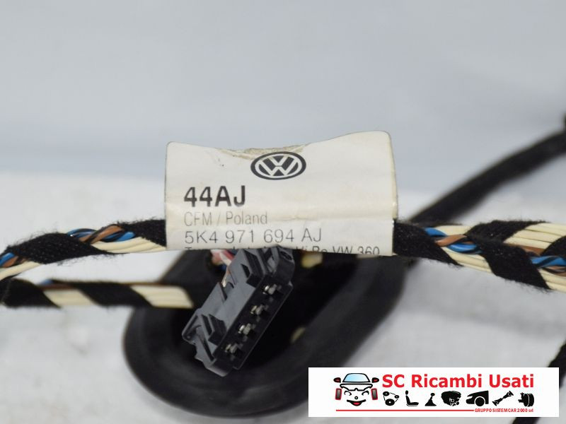 PORTIERA POSTERIORE DESTRA VOLKSWAGEN Golf 6 Berlina 5K4971694AJ (08>12)