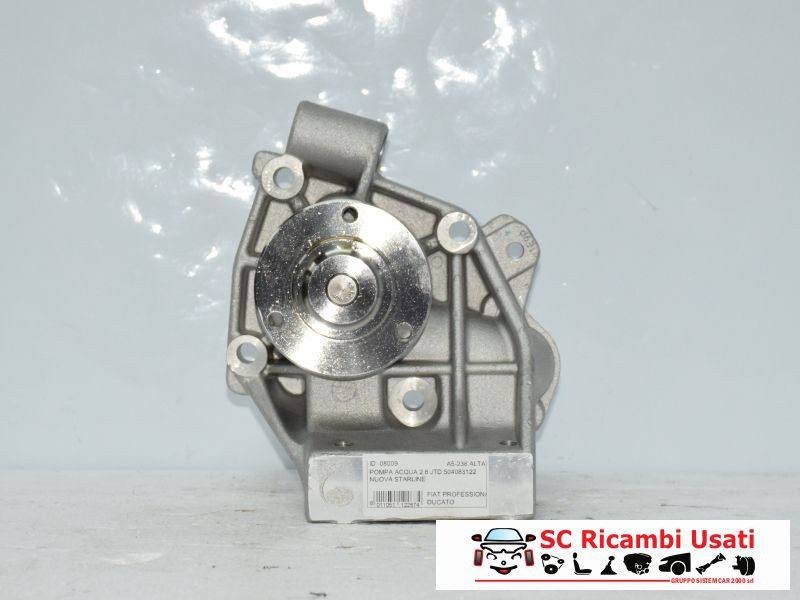 504083122 504083122 POMPA ACQUA FIAT Ducato 4° Serie diesel