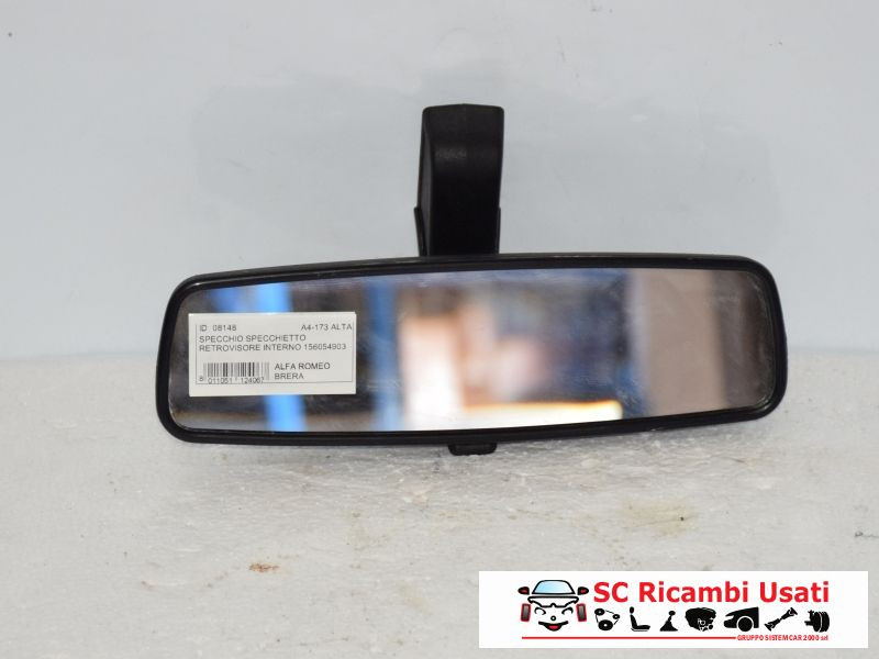 SPECCHIETTO RETROVISORE INTERNO ALFA ROMEO Brera Serie (939_) 156054903 (05>10)